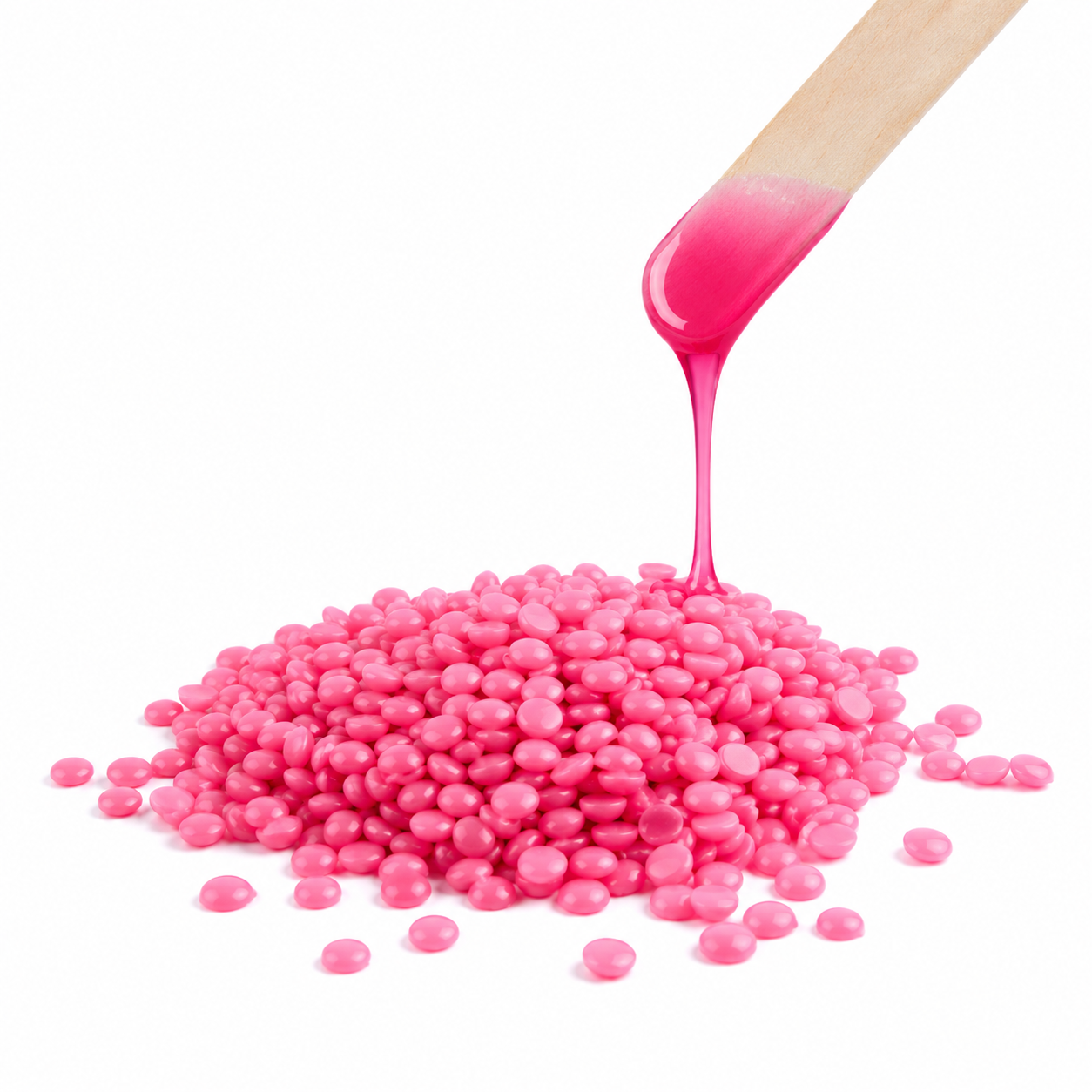 Hard Wax Beans 400g – Pink Strip-Free Hair Removal Wax Beads